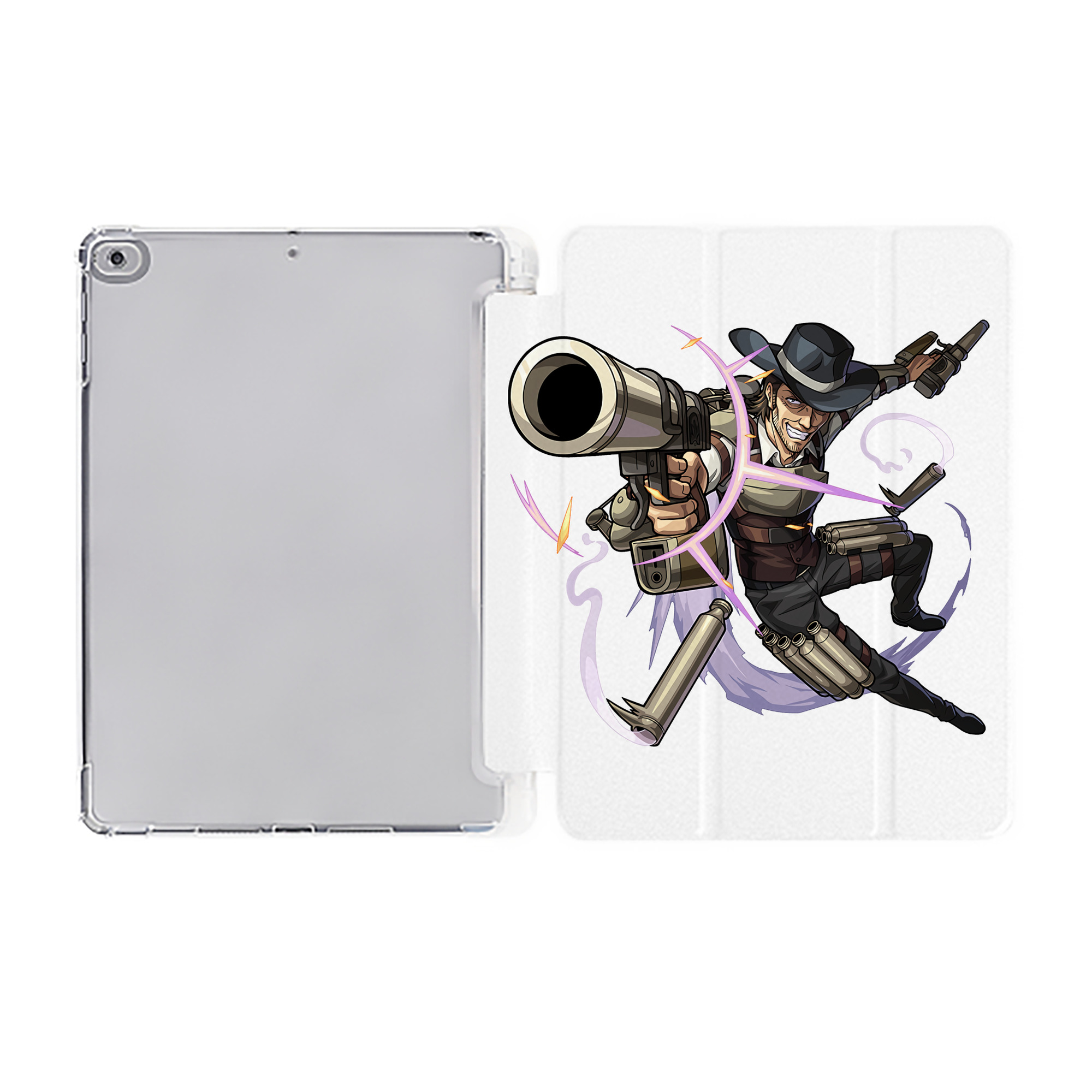 （画像用） 進撃の巨人 ケニー·アッカーマン Attack on Titan Kenny Ackerman IPad ケース ペン収納付き 三つ折りスタンド PUレザー×シリコン 対応機種9.5/10.5/10.9インチ